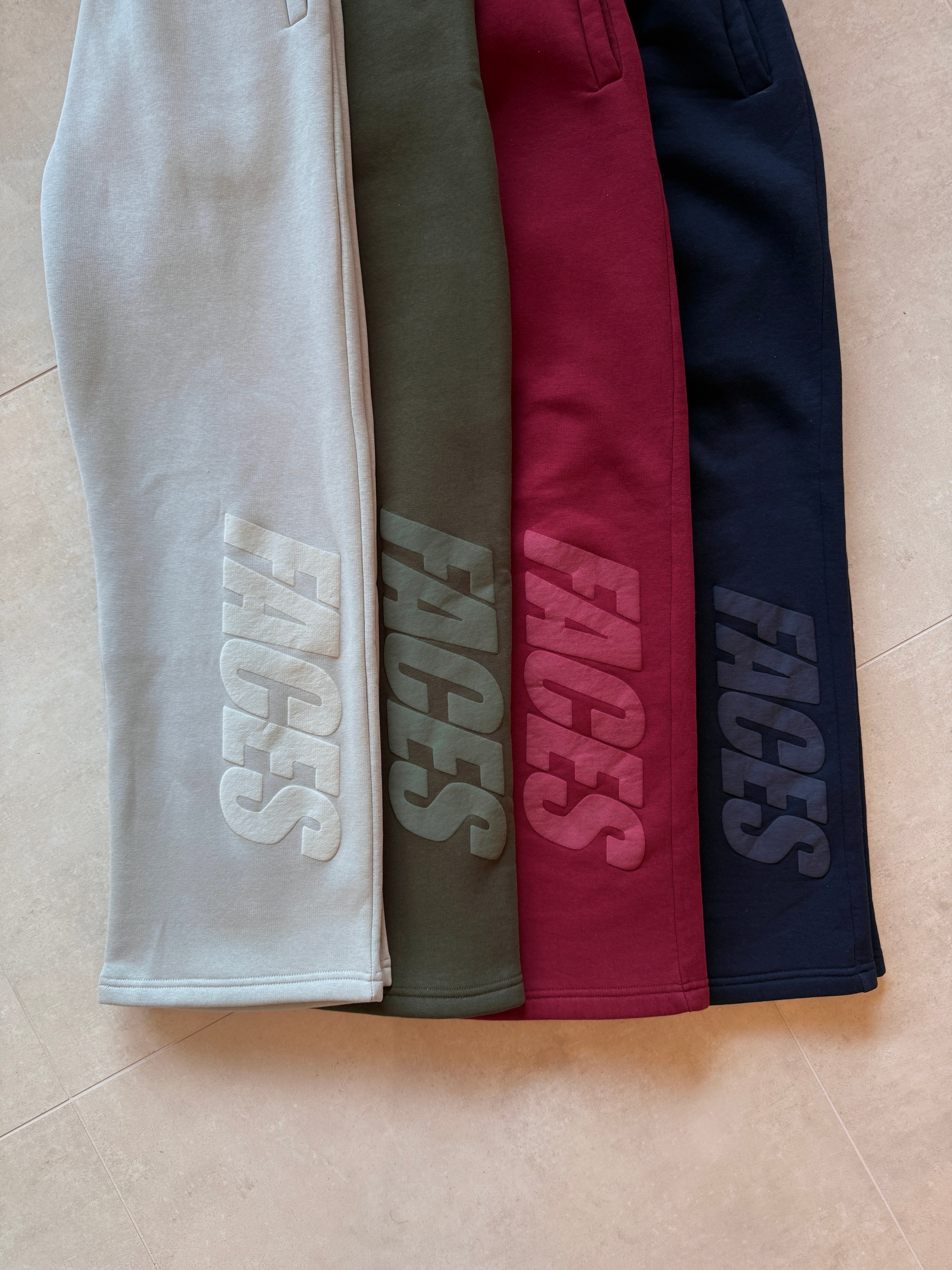 FACES CLOUDED PANTS | NAVY BLUE