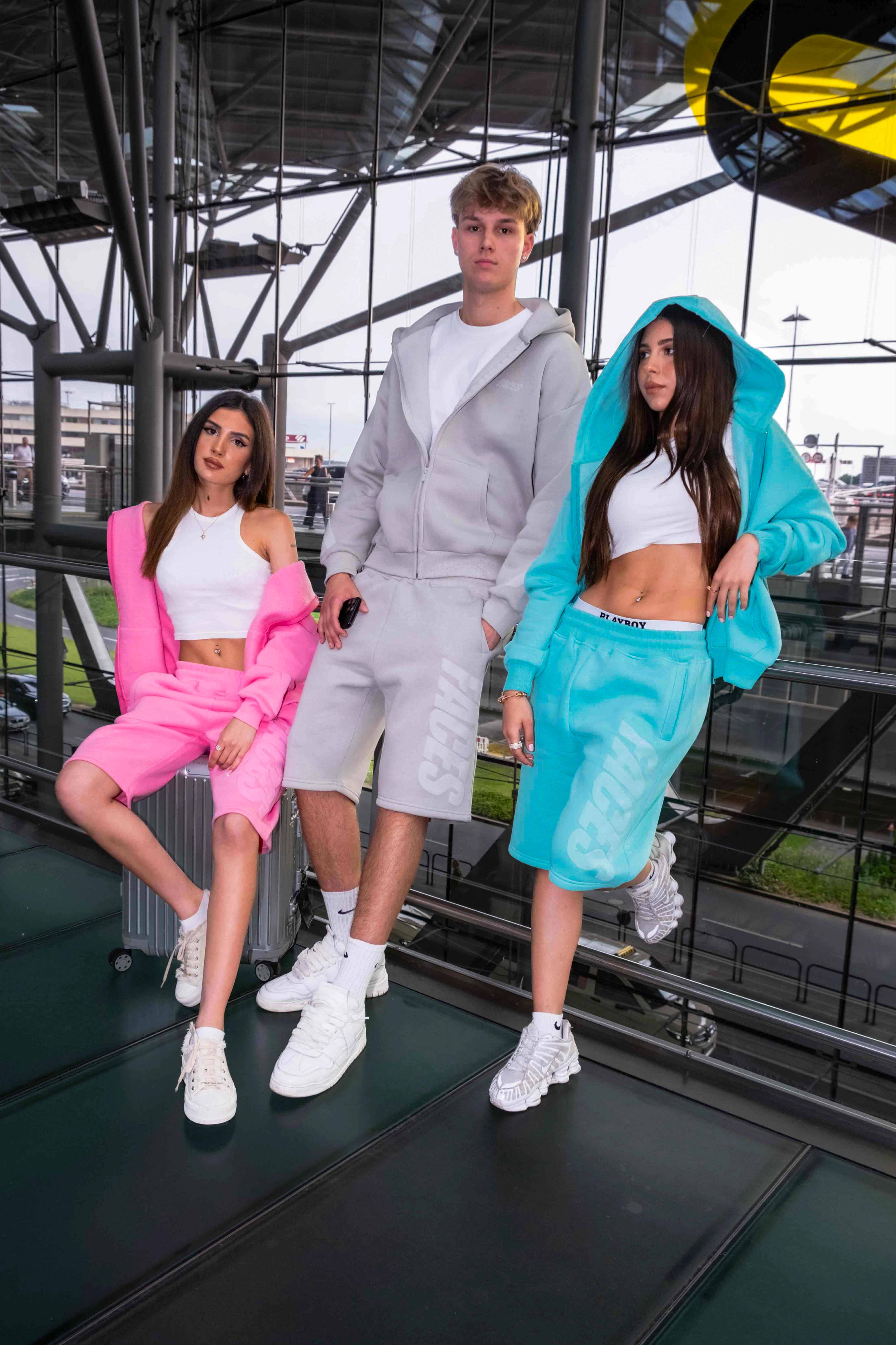 FACES CLOUDED PANTS | PINK