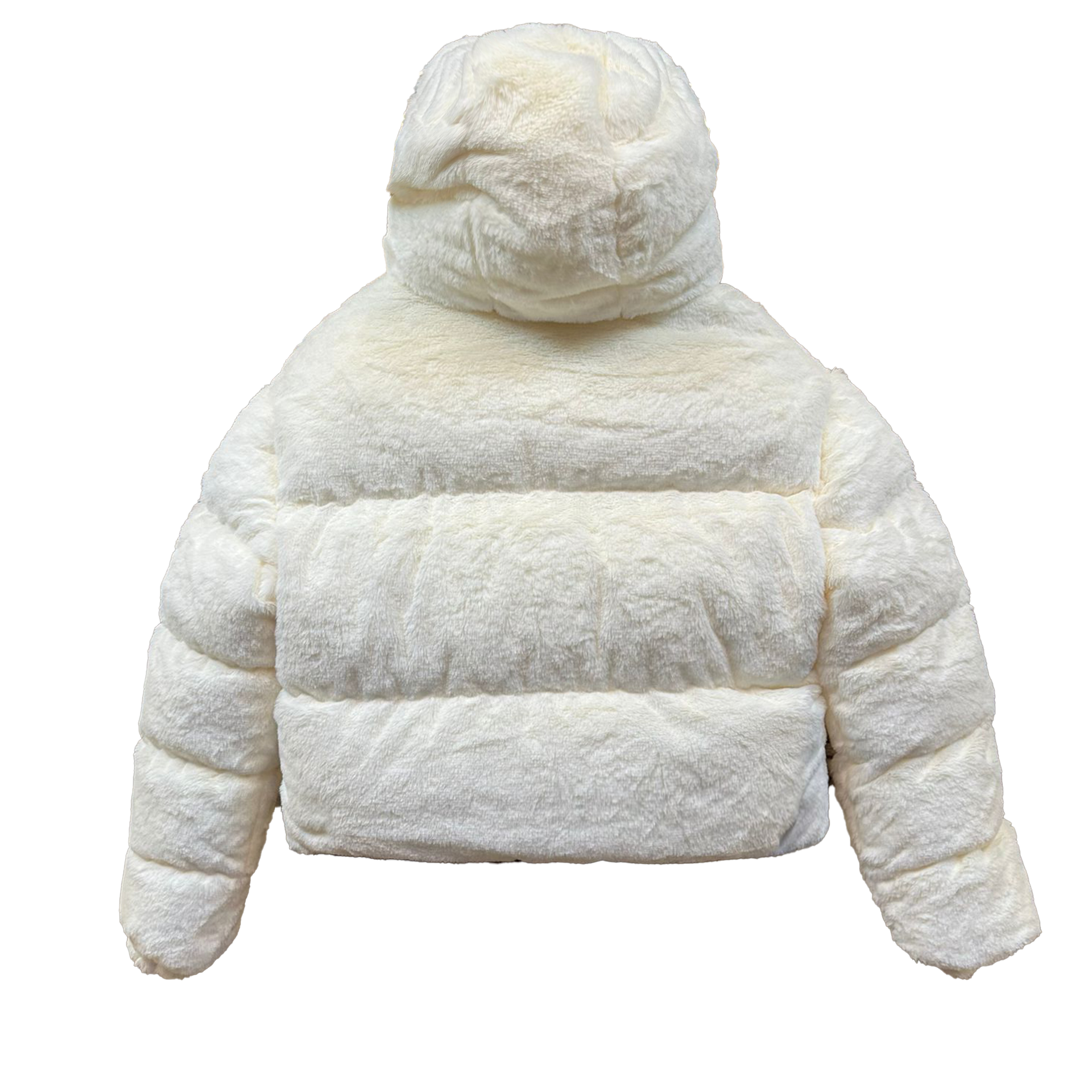 FACES FUR WOMEN PUFFERJACKET I OFF WHITE