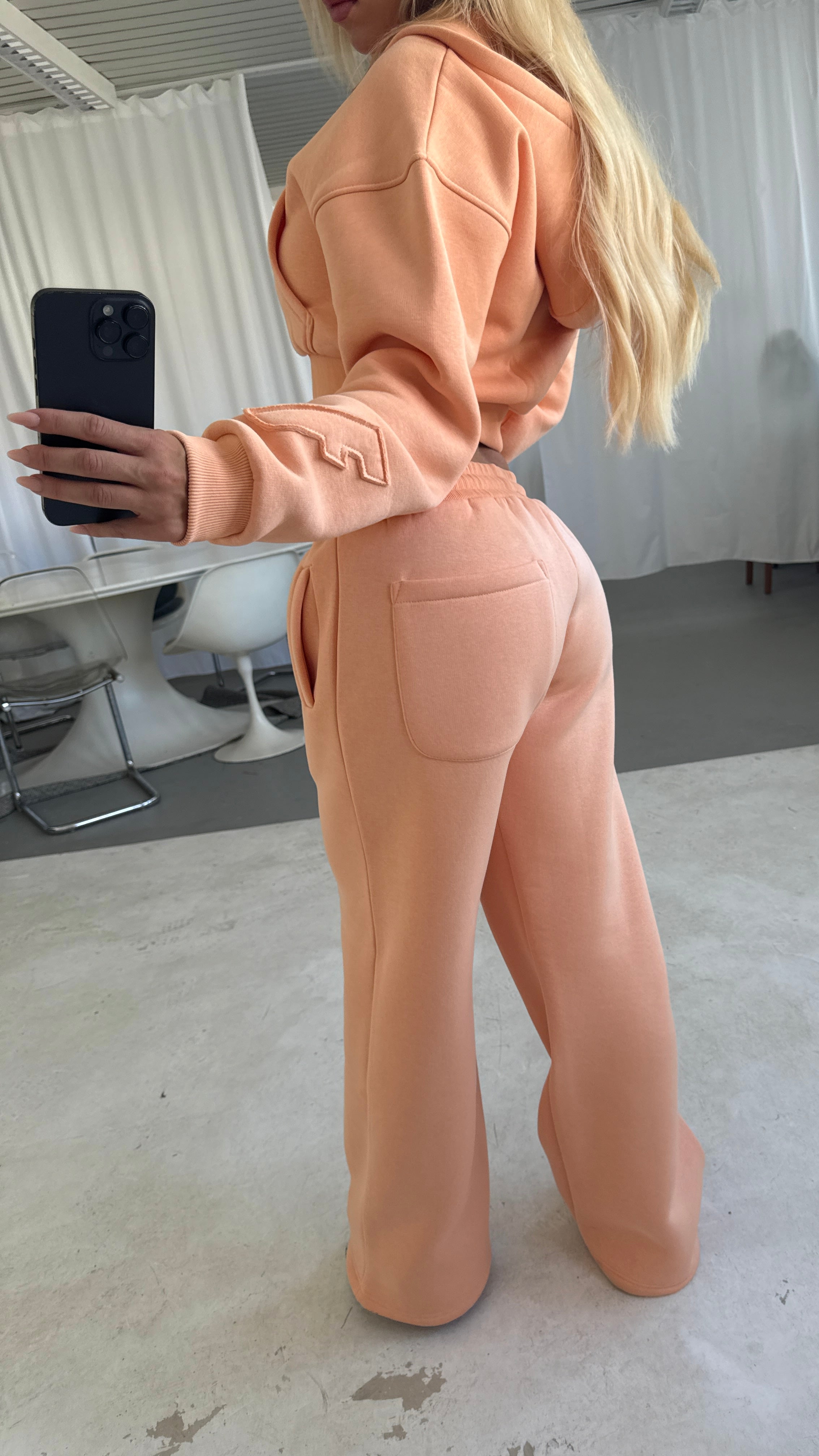 FACES CLOUDED™ WOMEN PANTS I MIAMI PEACH