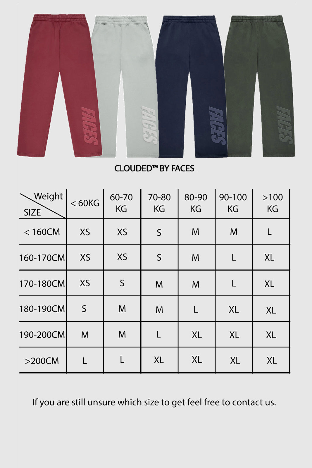 FACES CLOUDED™ PANTS I CHOCOLATE