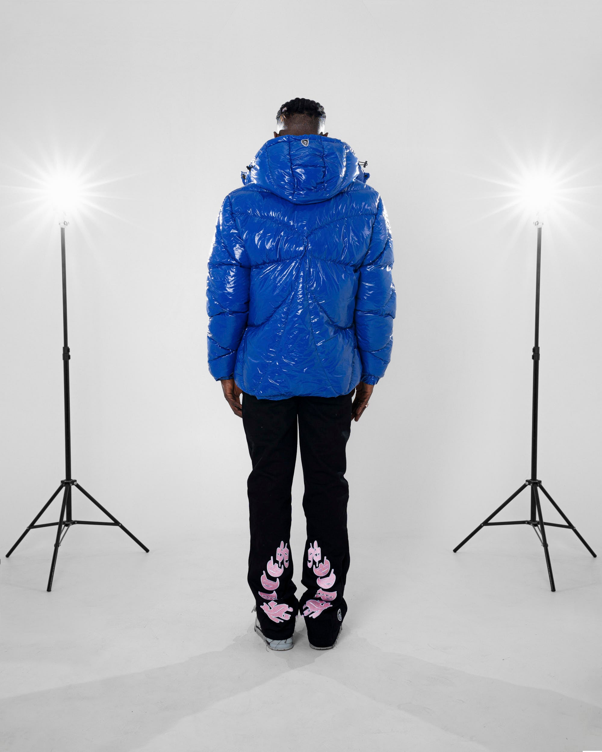 SPACESUIT PUFFERJACKET - V3 | SHINY LAPIS