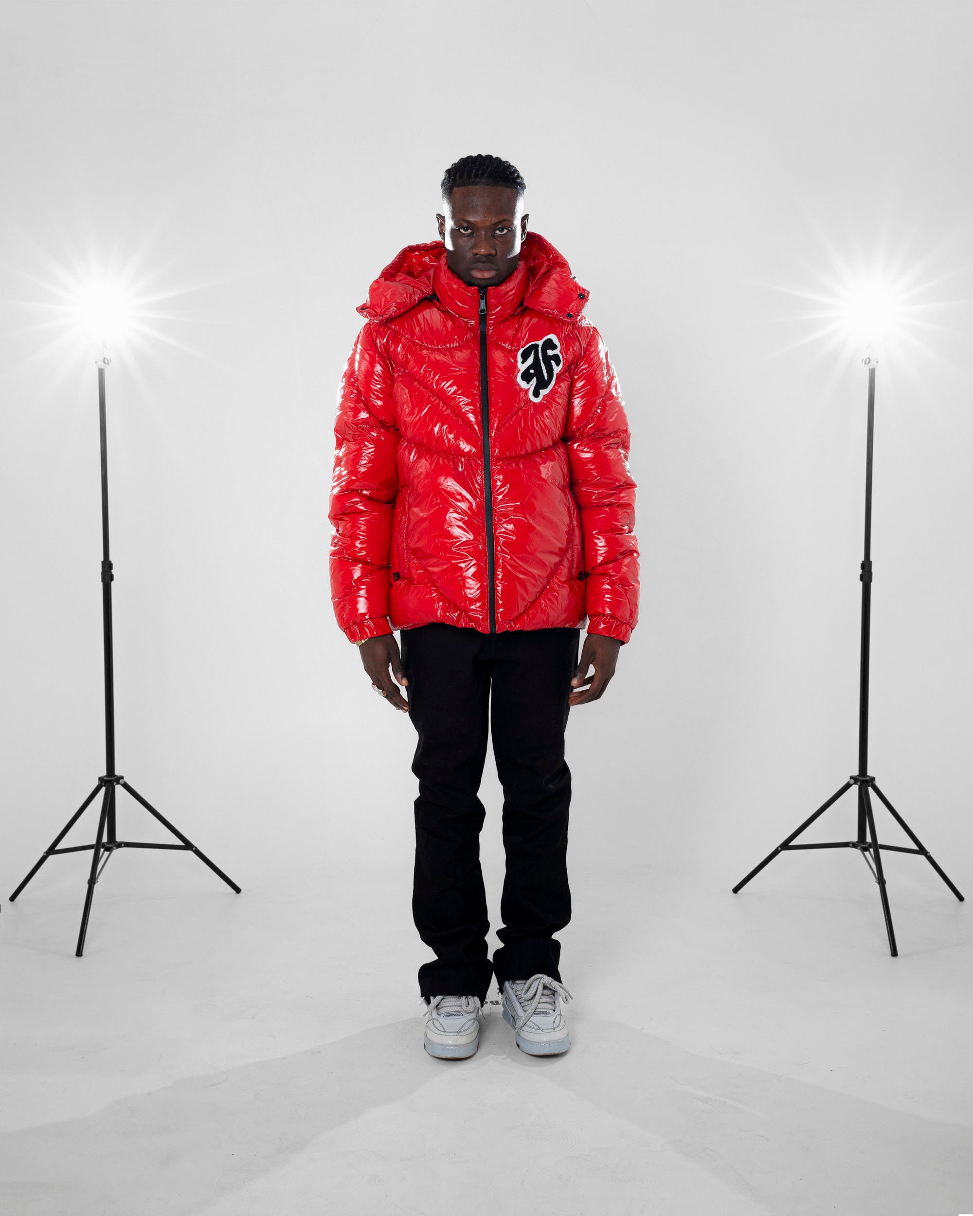 SPACESUIT PUFFERJACKET - V3 | SHINY INFRA RED