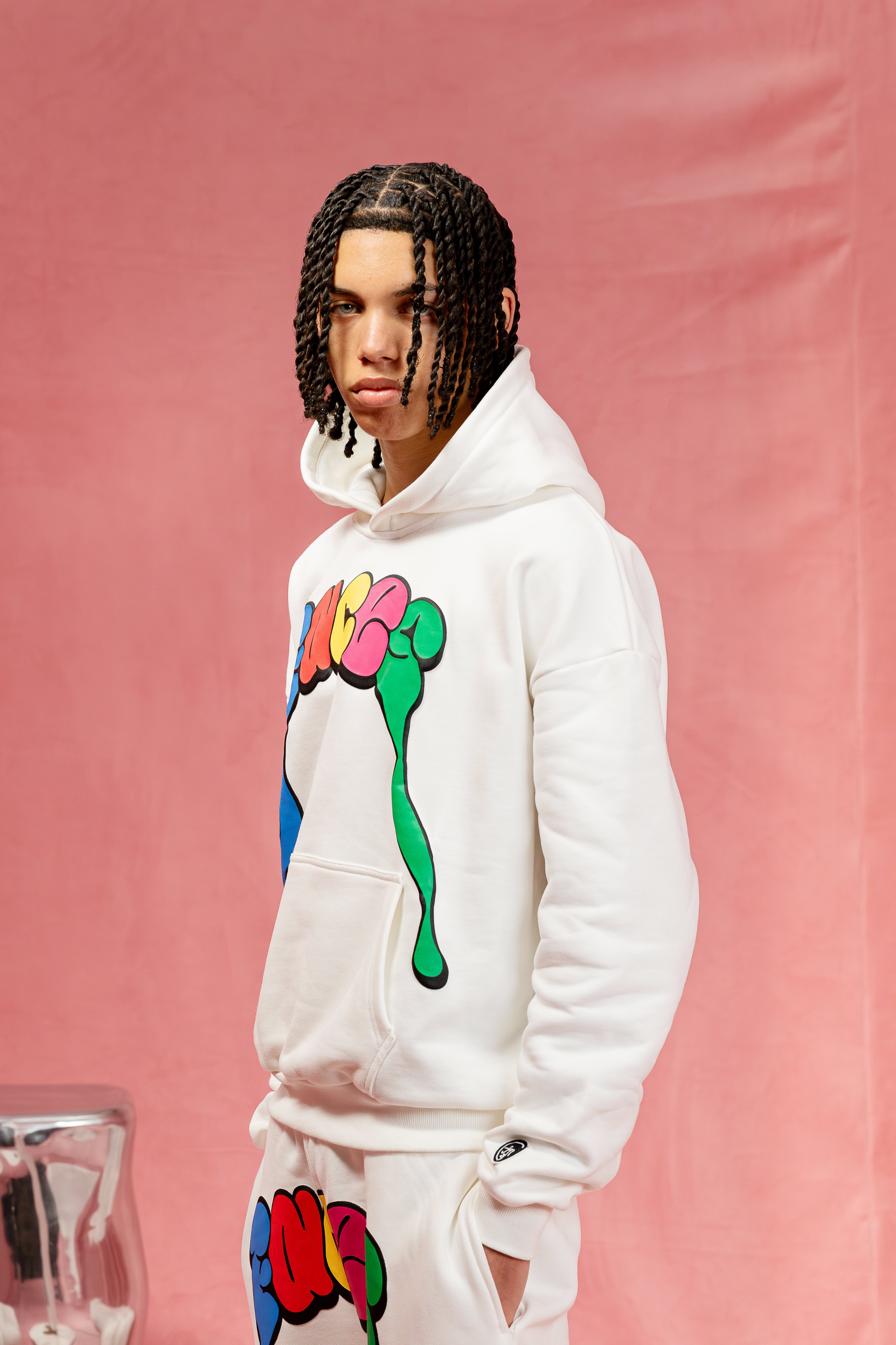 FACES PAINT TRAIL HOODIE I SNOW WHITE