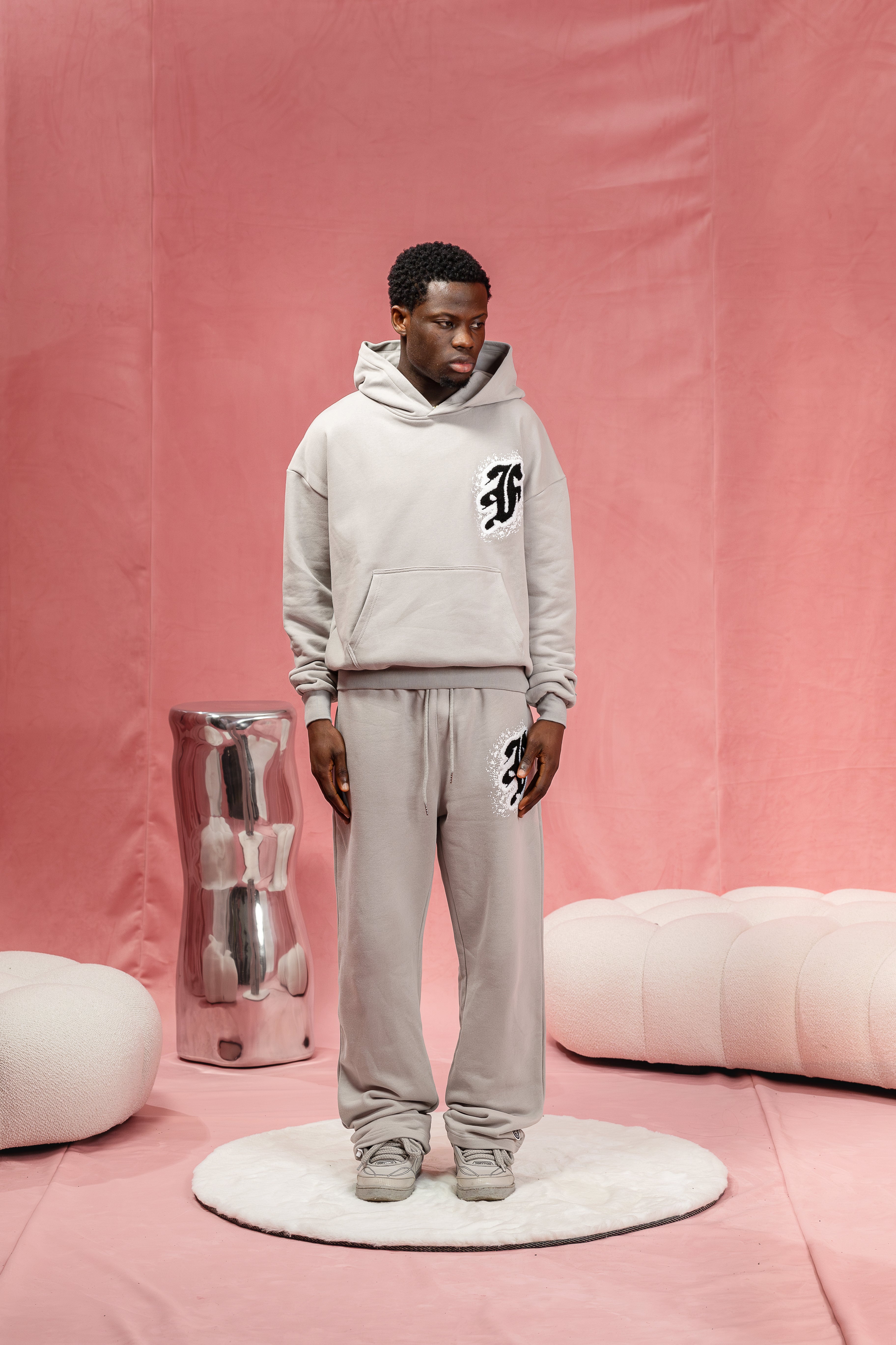 FACES F SPLASH PANTS I PEARL GREY