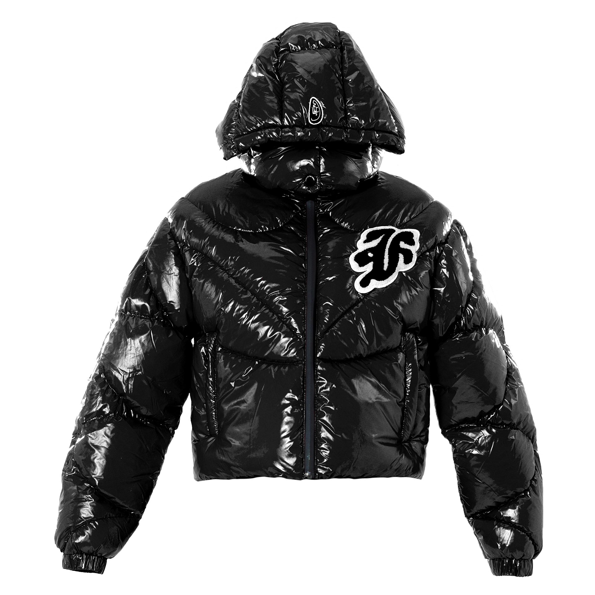 SPACESUIT WOMEN PUFFERJACKET - V3 | SHINY OBSIDIAN