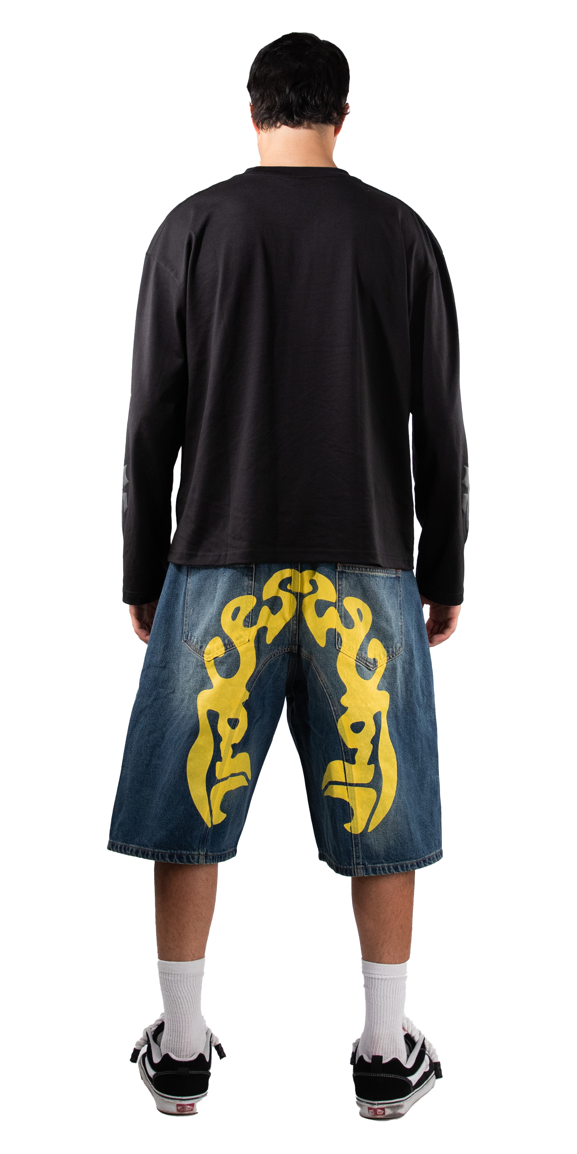 FACES ELEGANT LONGSLEEVE I BLACK