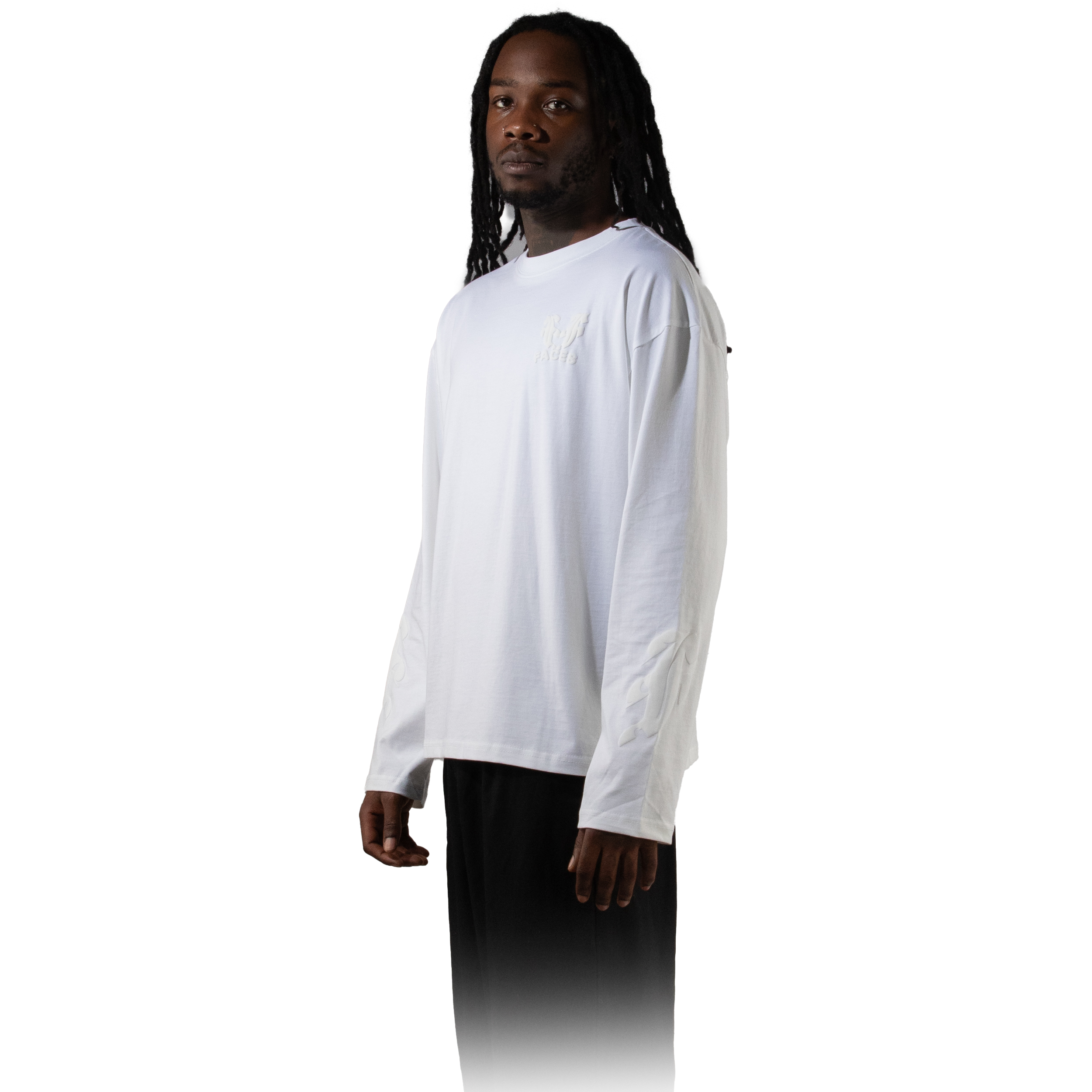 FACES ELEGANT LONGSLEEVE I CREAM