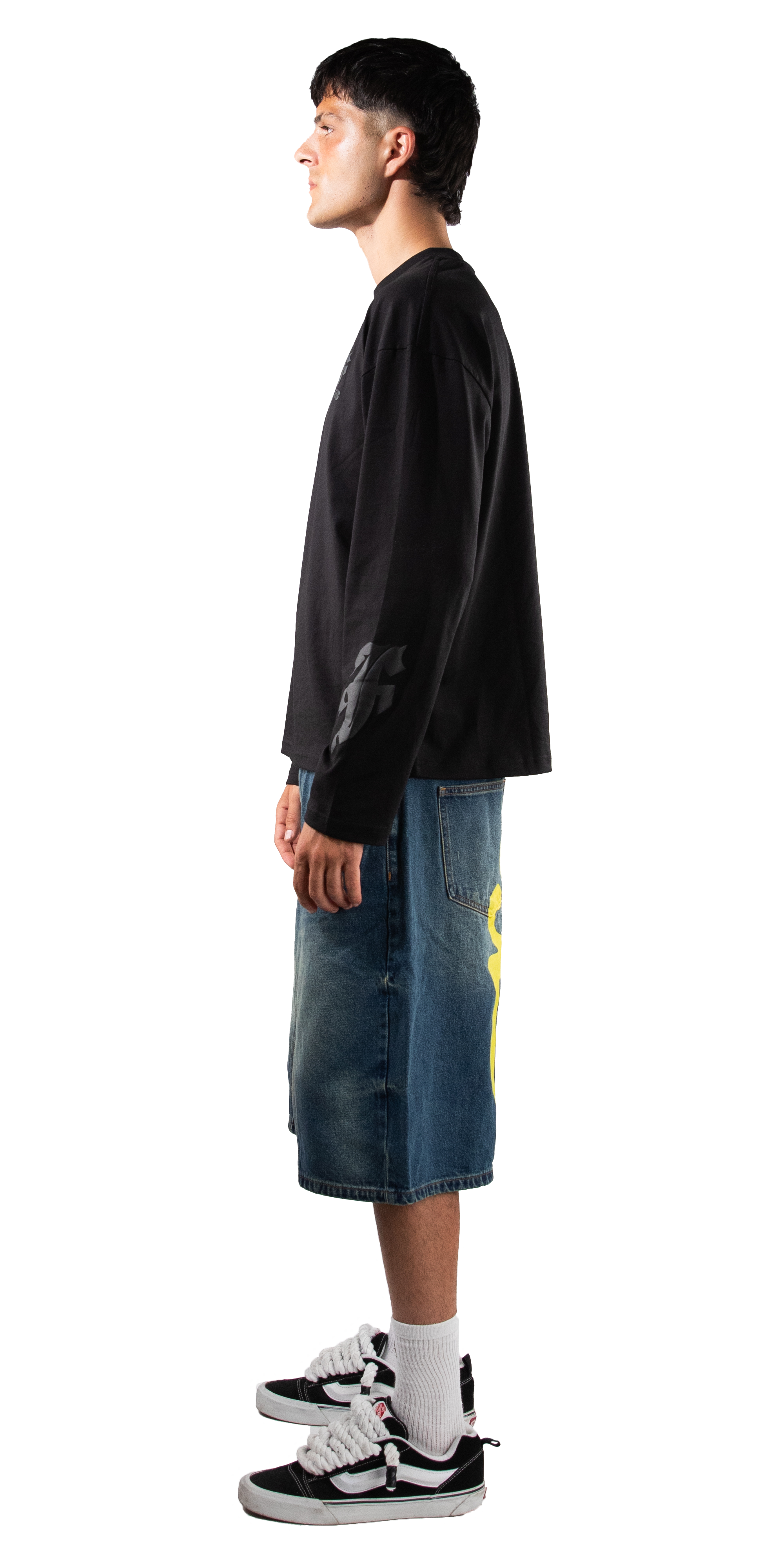 FACES ELEGANT LONGSLEEVE I BLACK