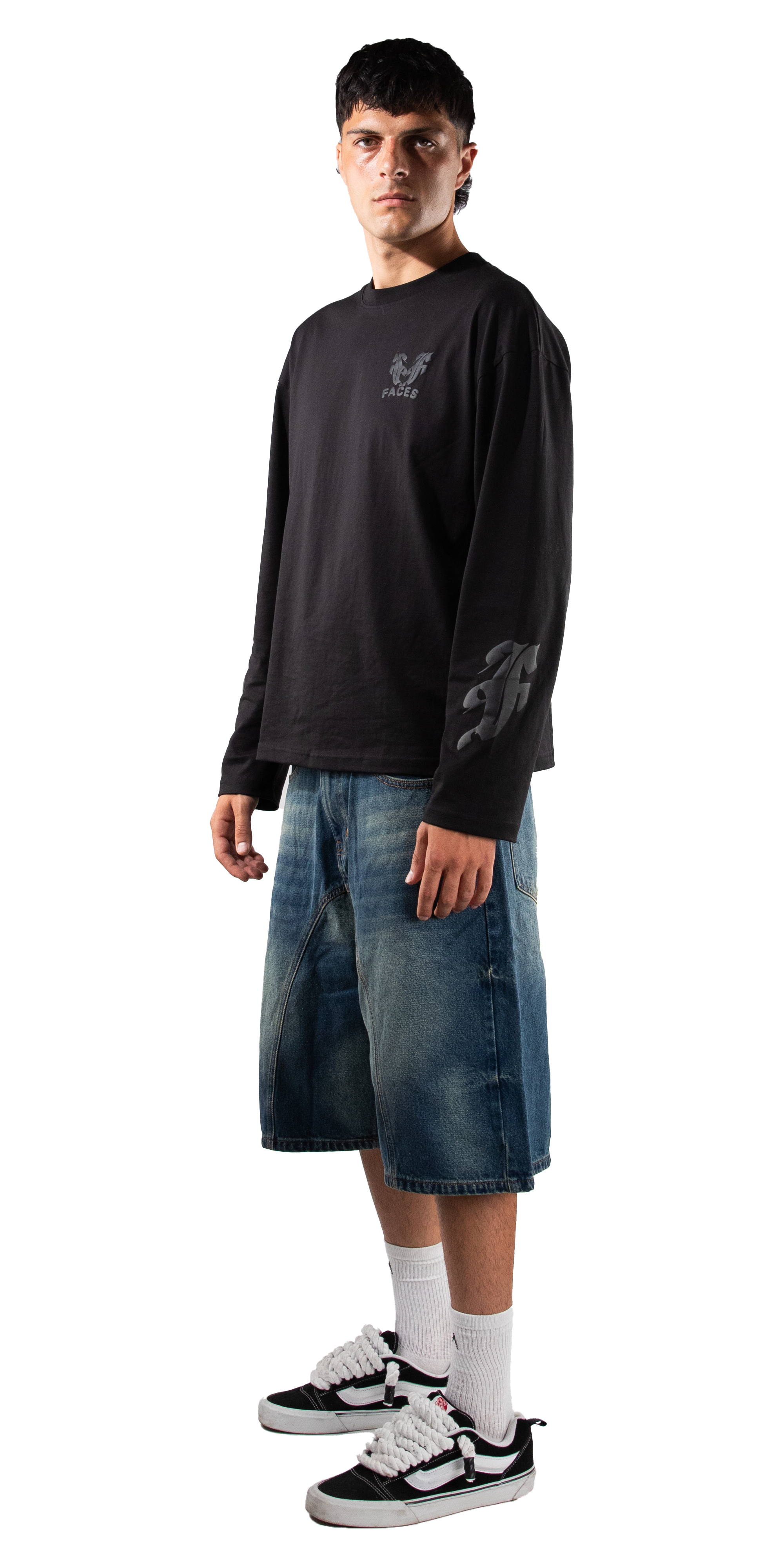 FACES PERFECT JORTS I YELLOW PRINT