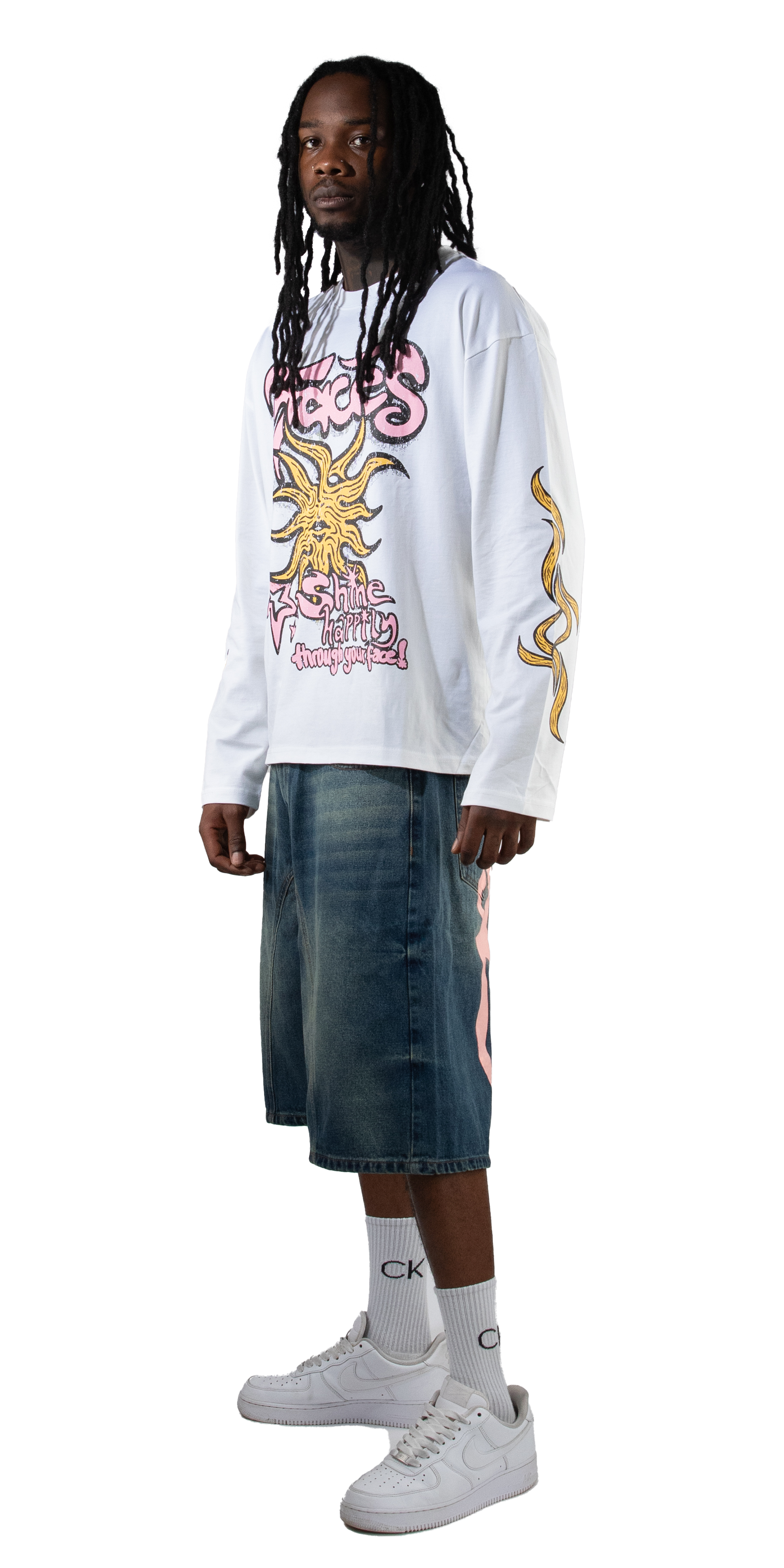 FACES VINTAGE SUNLIGHT LONGSLEEVE I CREAM