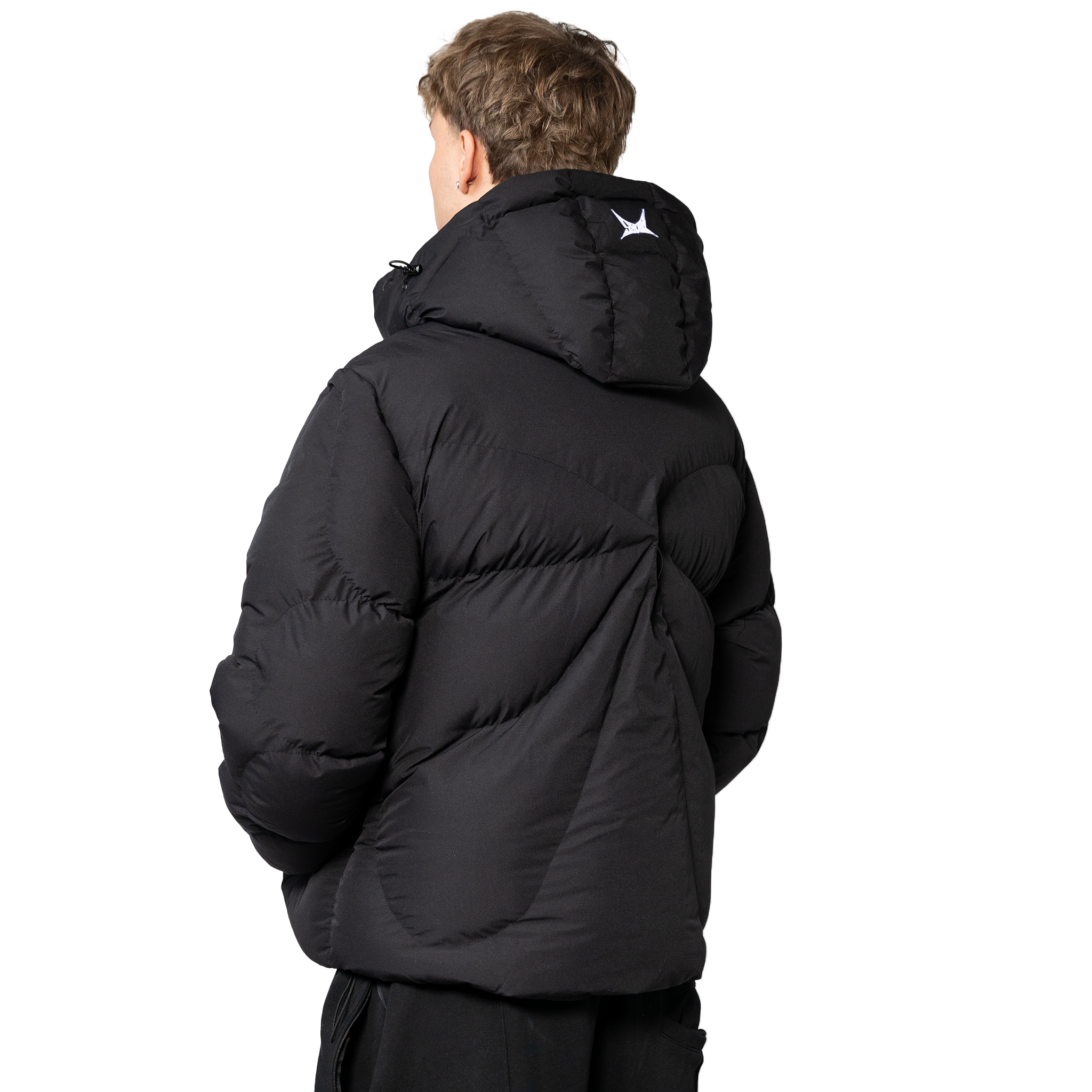 THE SPACESUIT PUFFERJACKET I MATT BLACK