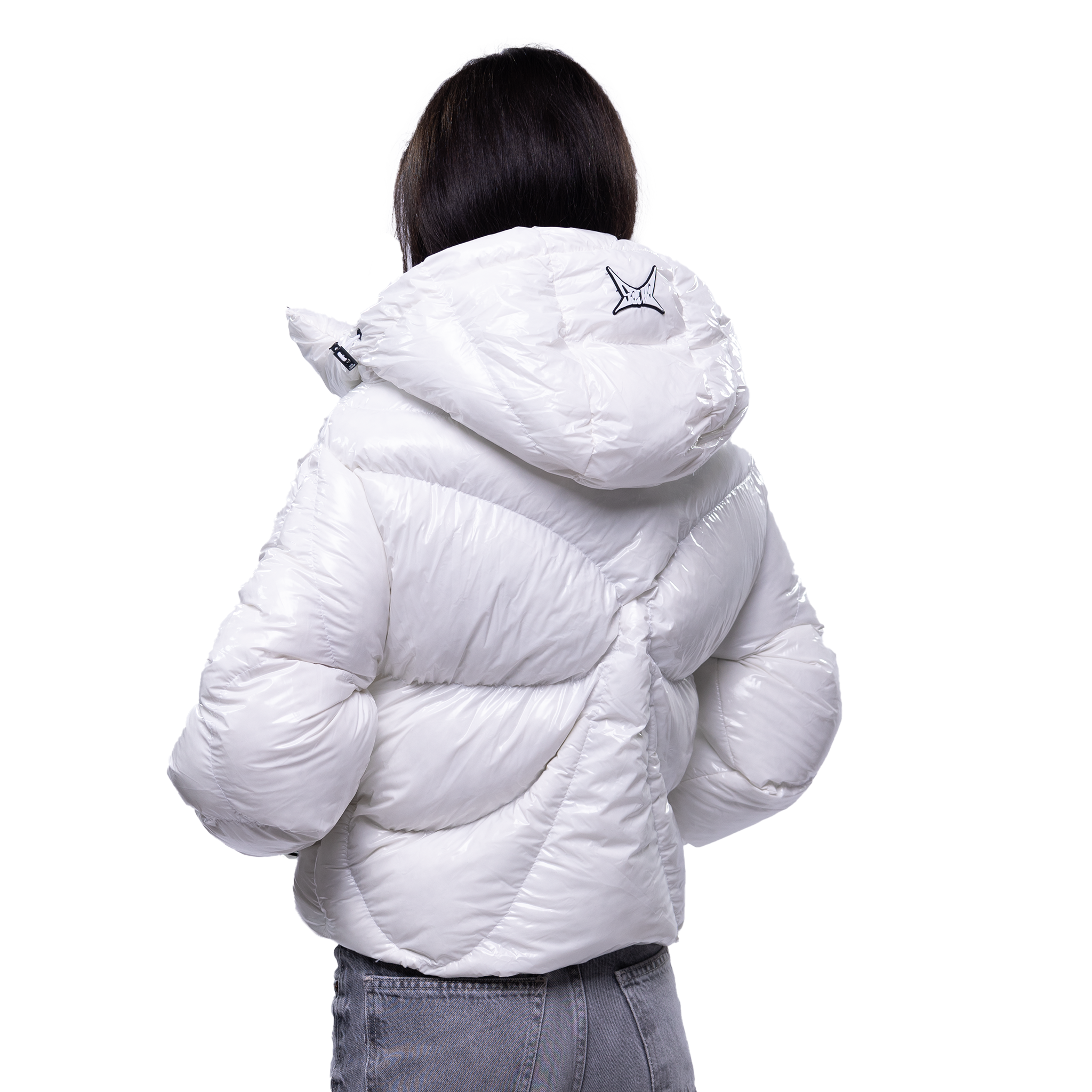 THE SPACESUIT WOMEN PUFFERJACKET I ARCTIC WHITE