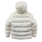 FACES FUR PUFFERJACKET I OFF WHITE