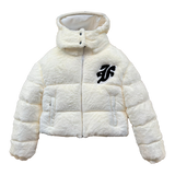 FACES FUR WOMEN PUFFERJACKET I OFF WHITE