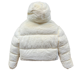 FACES FUR WOMEN PUFFERJACKET I OFF WHITE