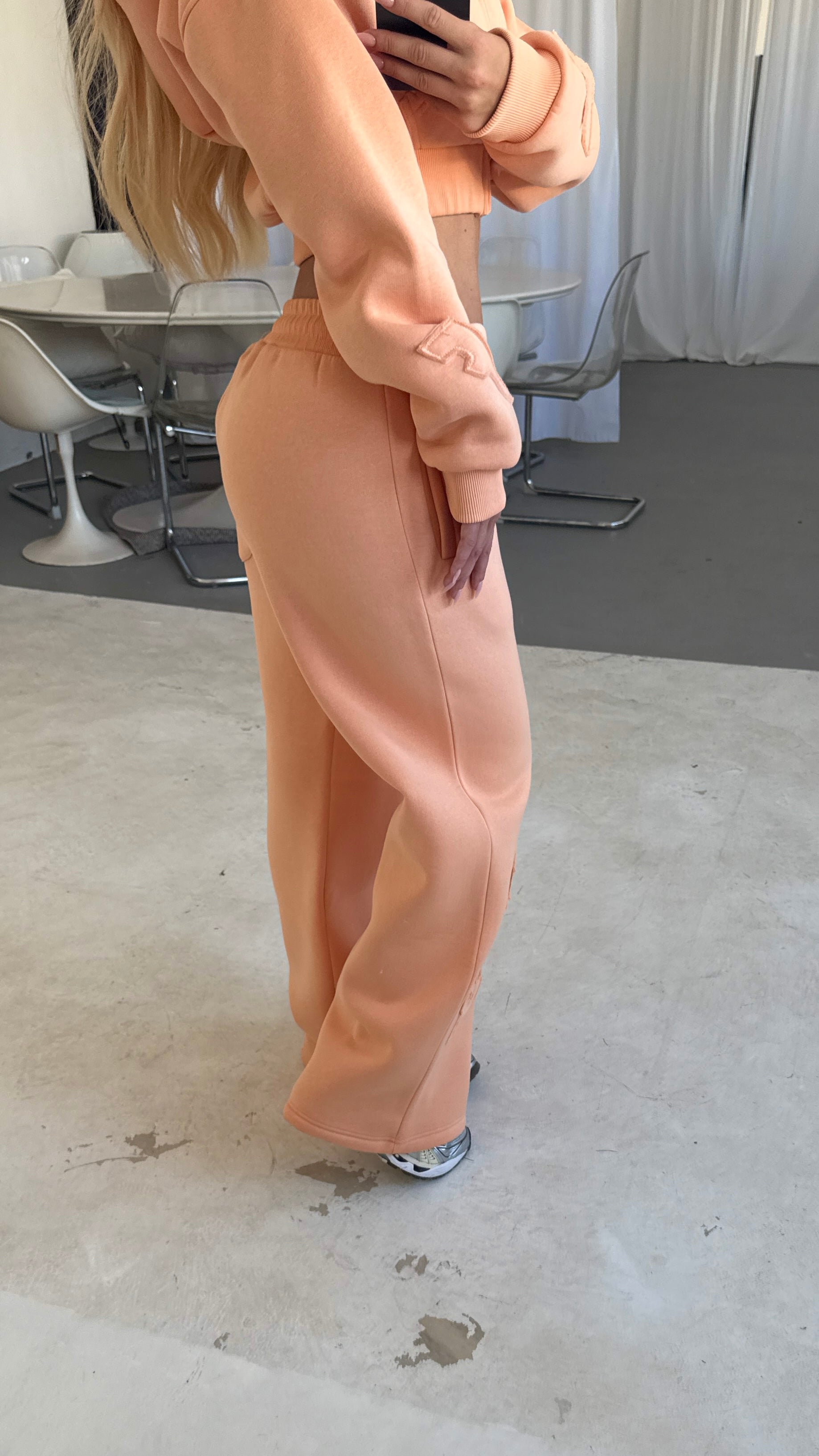 FACES CLOUDED™ WOMEN PANTS I MIAMI PEACH