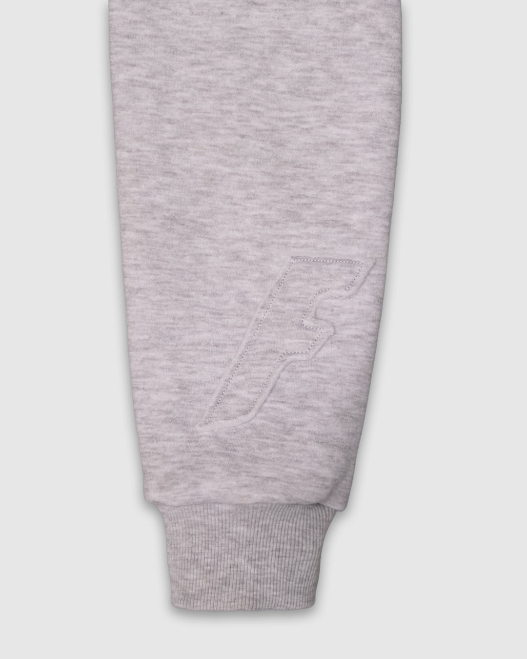 FACES CLOUDED ZIPPER I SNOW GREY