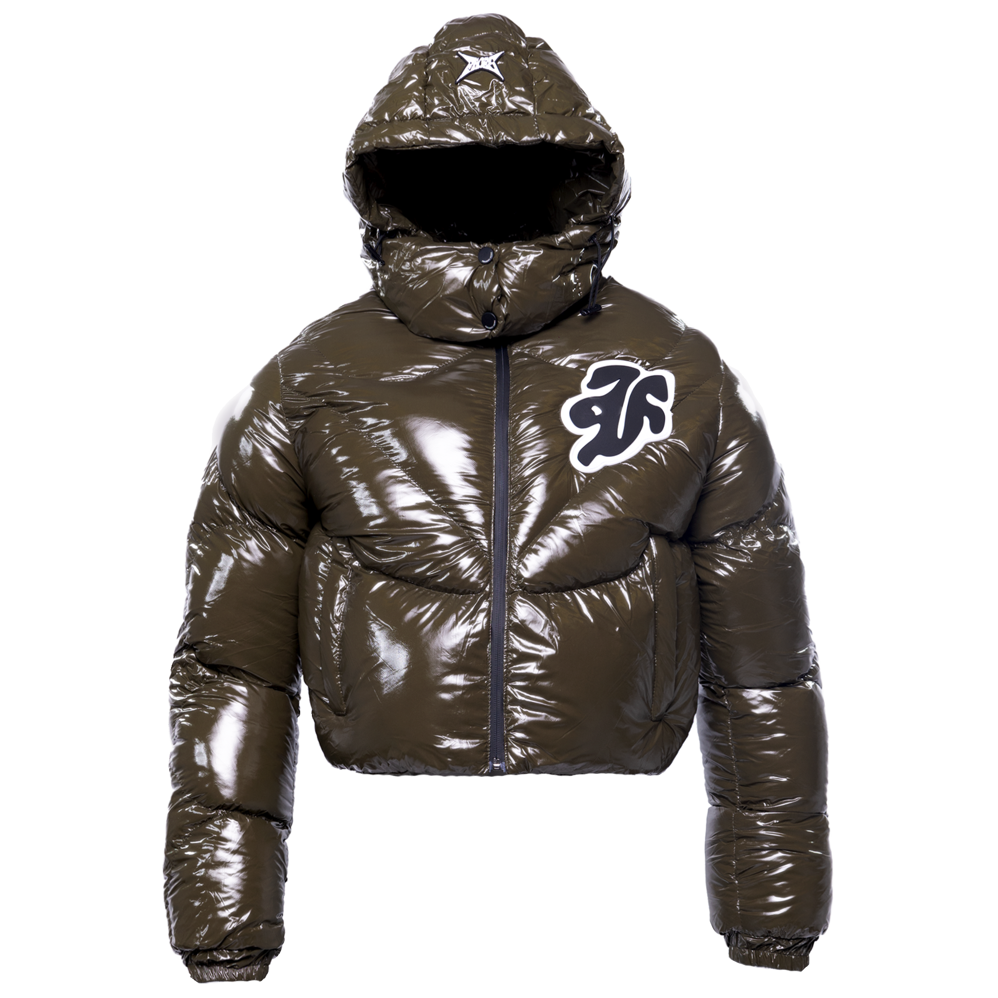 THE SPACESUIT WOMEN PUFFERJACKET I MILITARY GREEN