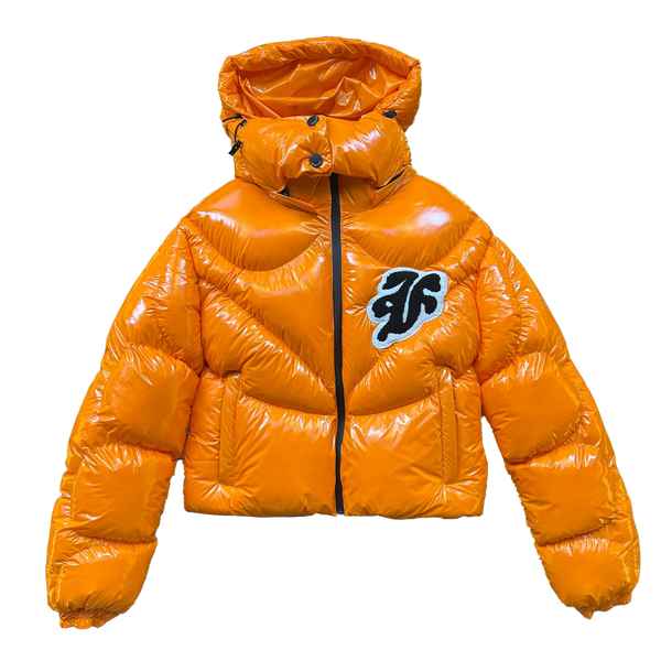 SPACESUIT WOMEN PUFFERJACKET V3 I SHINY PUMPKIN