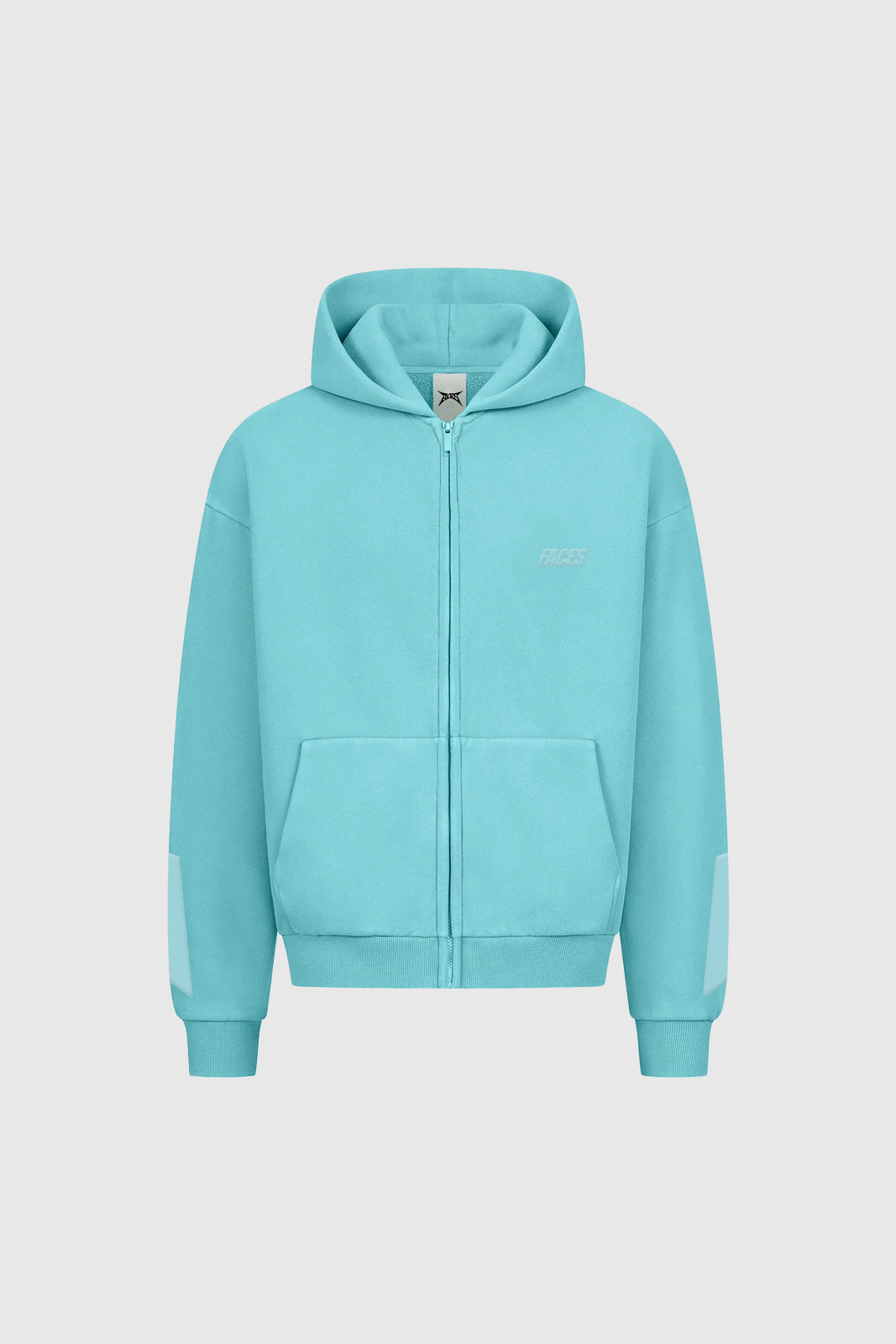 FACES CLOUDED ZIPPER | TIFFANY