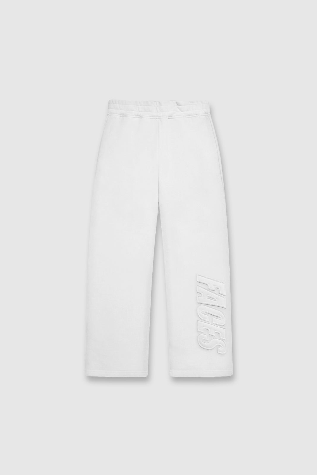 FACES CLOUDED PANTS I SNOW WHITE