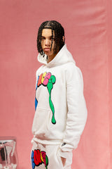 FACES PAINT TRAIL HOODIE I SNOW WHITE