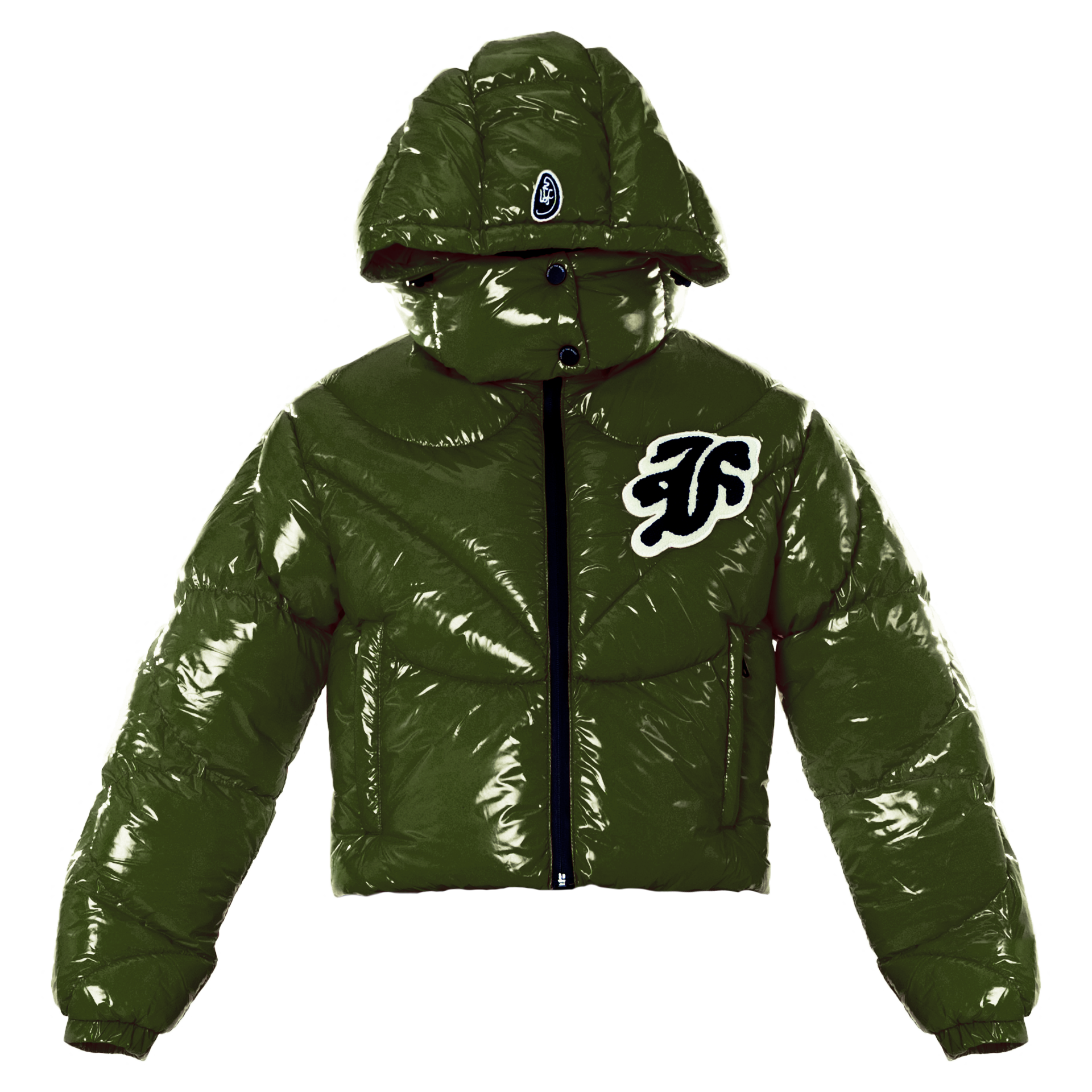 SPACESUIT WOMEN PUFFERJACKET - V3 | MILITARY GREEN