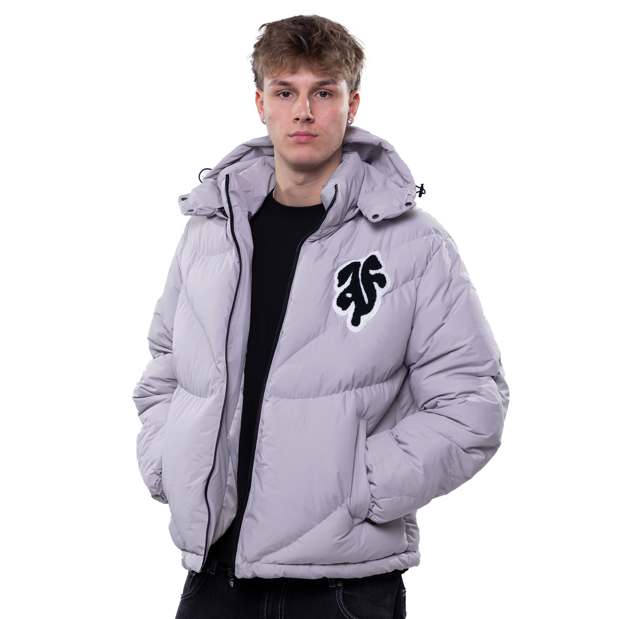 THE SPACESUIT PUFFERJACKET I MOON GRAY