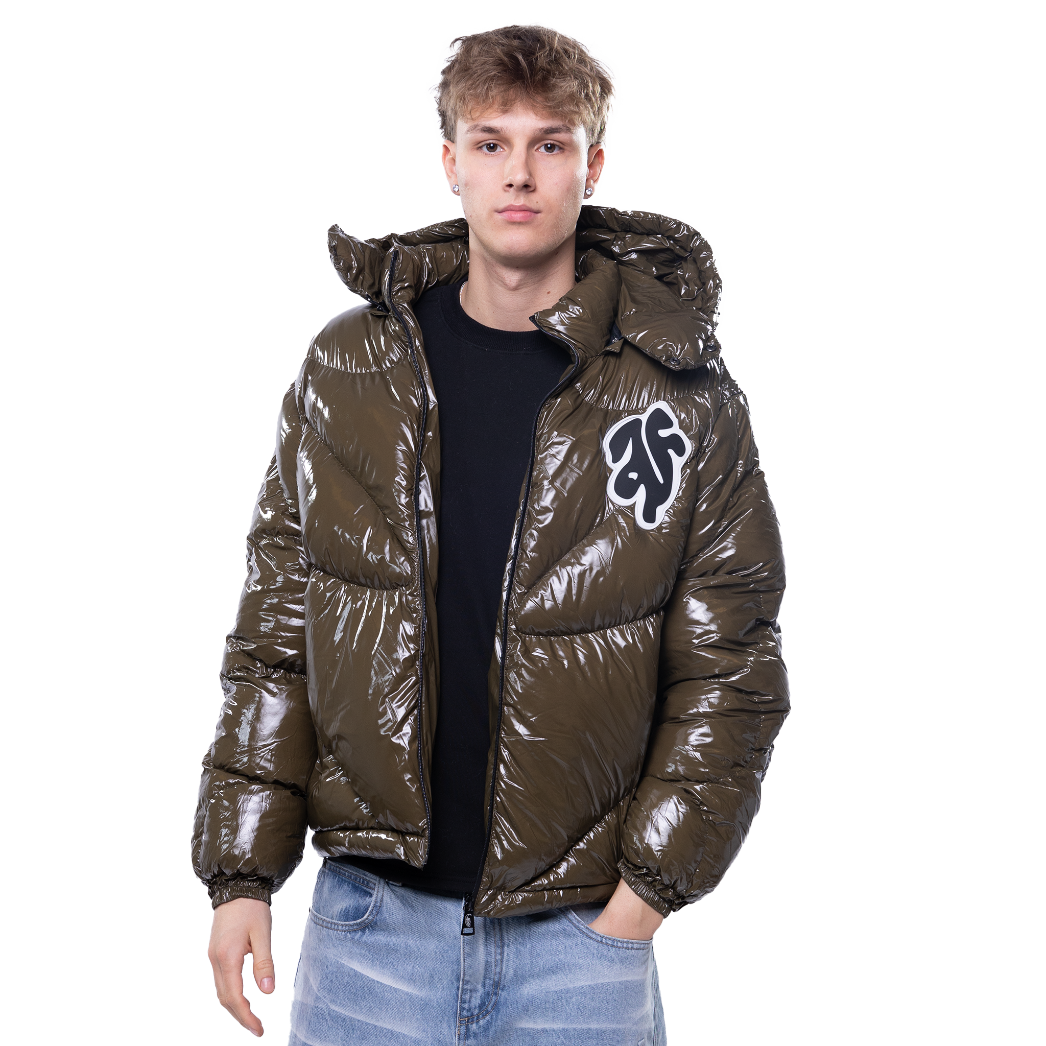 ⁠⁠THE SPACESUIT PUFFERJACKET I MILITARY GREEN