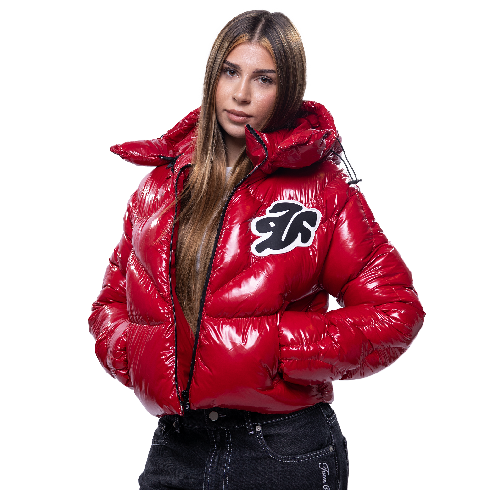 THE SPACESUIT WOMEN PUFFERJACKET I INFRA RED