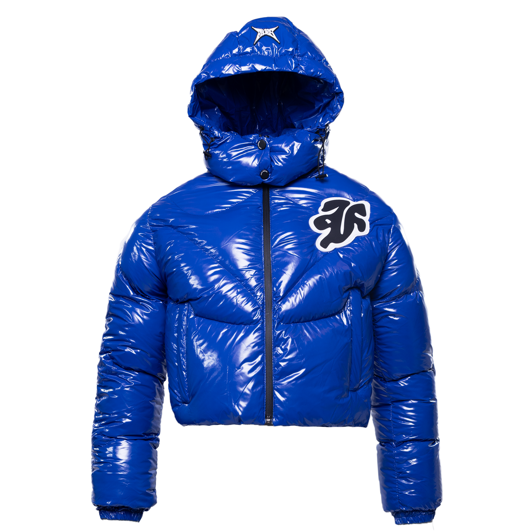 THE SPACESUIT WOMEN PUFFERJACKET I SHINY LAPIS