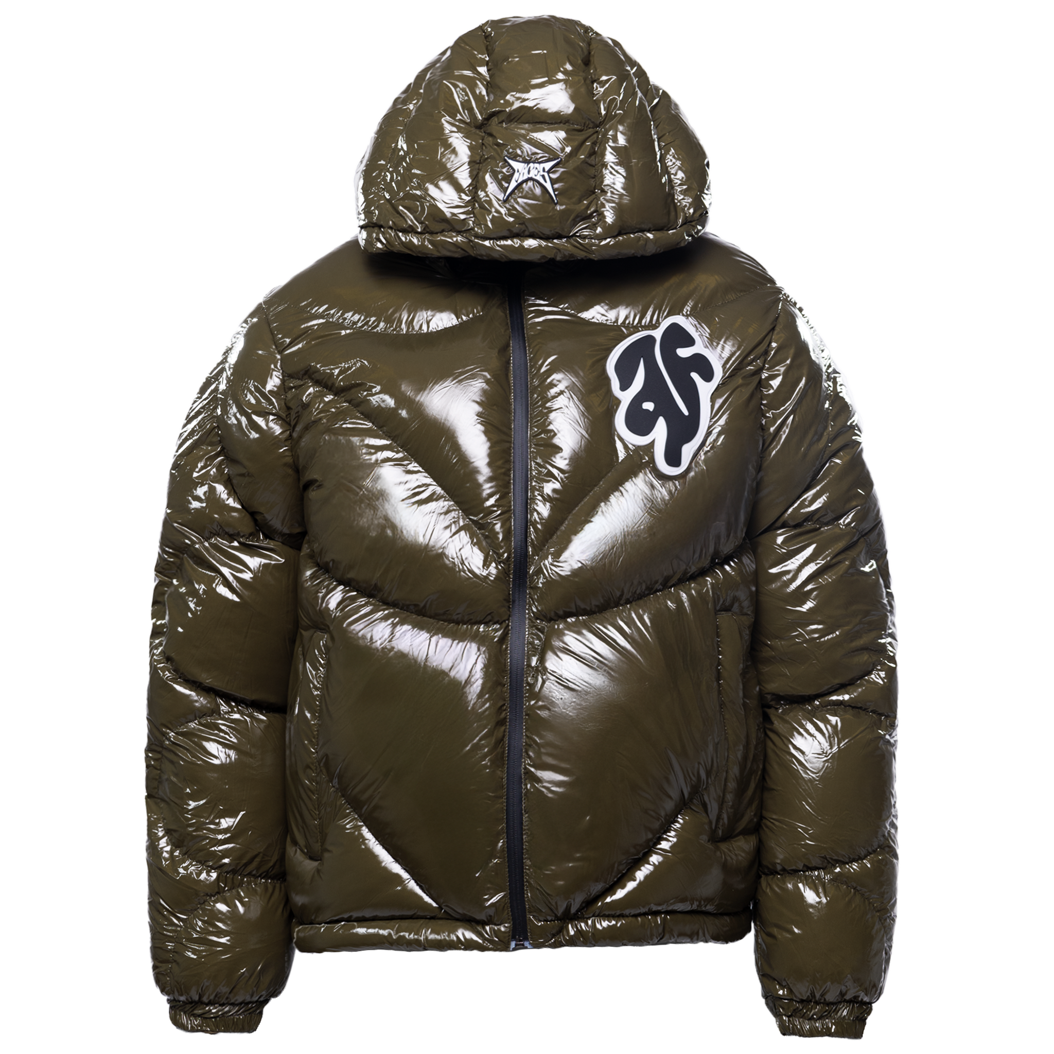 ⁠⁠THE SPACESUIT PUFFERJACKET I MILITARY GREEN