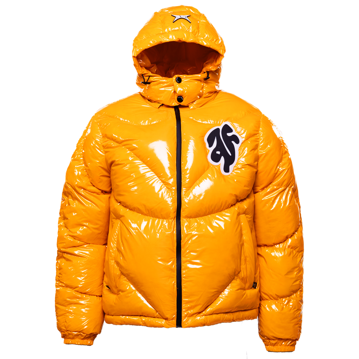 Spacesuit™ Puffer Jacket by Faces - Orange